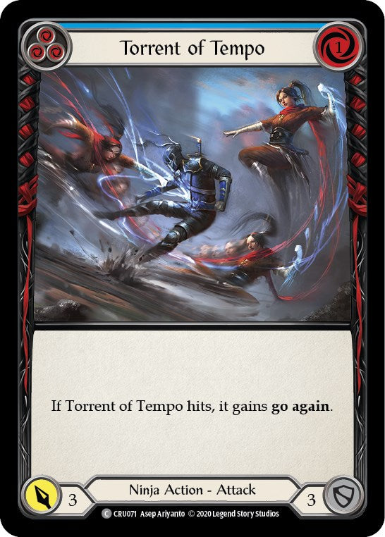 Torrent of Tempo (Blue)