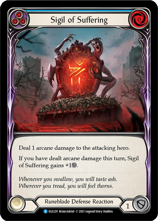 Sigil of Suffering (Blue)