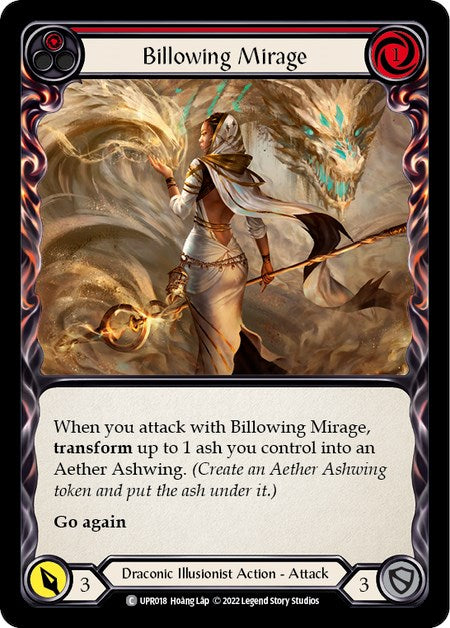 Billowing Mirage (Red)
