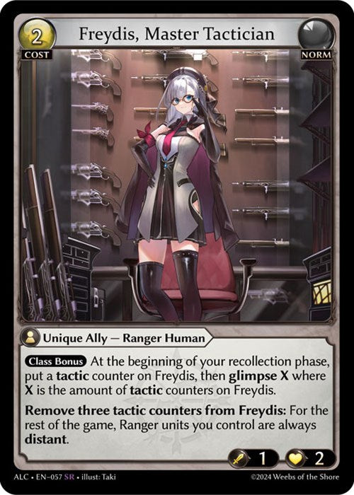 Freydis, Master Tactician