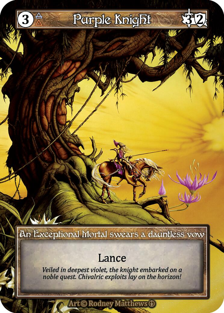 Purple Knight (Foil)