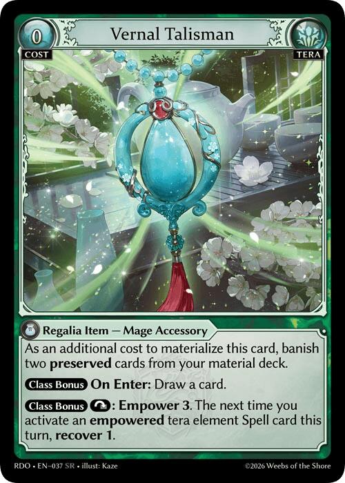 Vernal Talisman