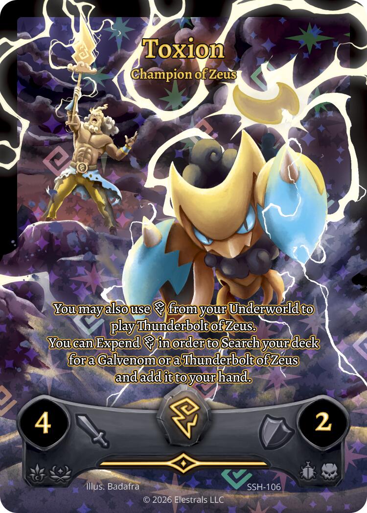 Toxion - Champion of Zeus (Full Art)