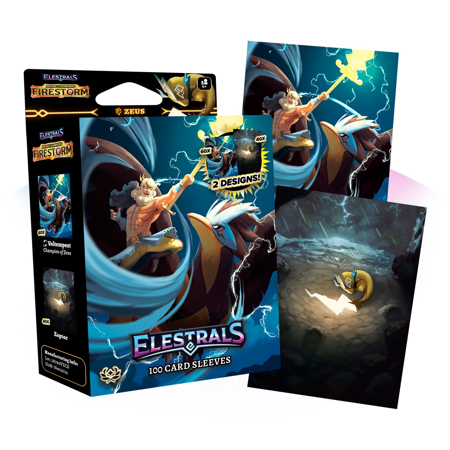 Voltempest "Champion of Zeus" Card Sleeves