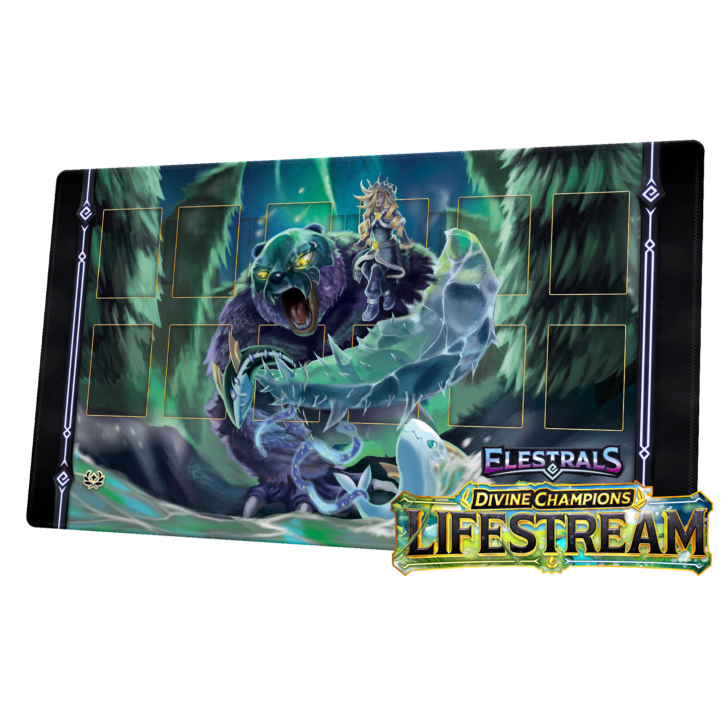 Lifestream Glaciursa Champion of Khione Playmat