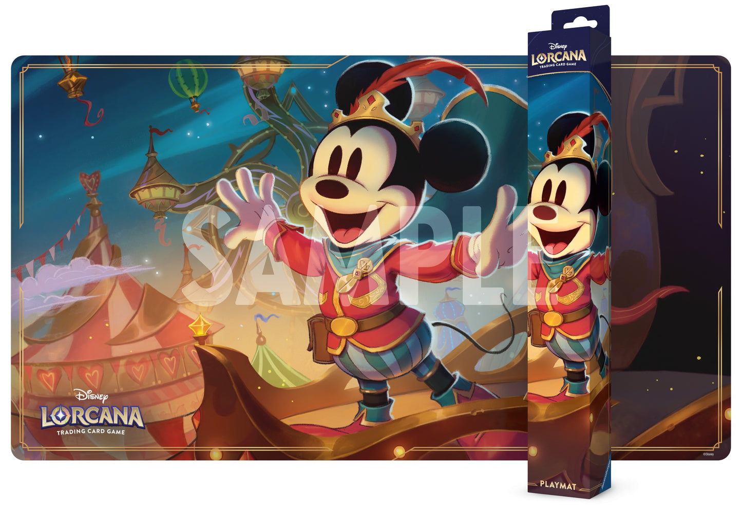 Lorcana TCG: Whispers in the Well Playmat - Mickey Mouse, Brave Little Prince