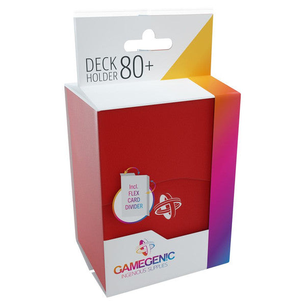 Gamegenic: Deck Holder 80+ Red