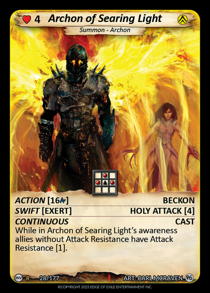 Archon of Searing Light (INV)
