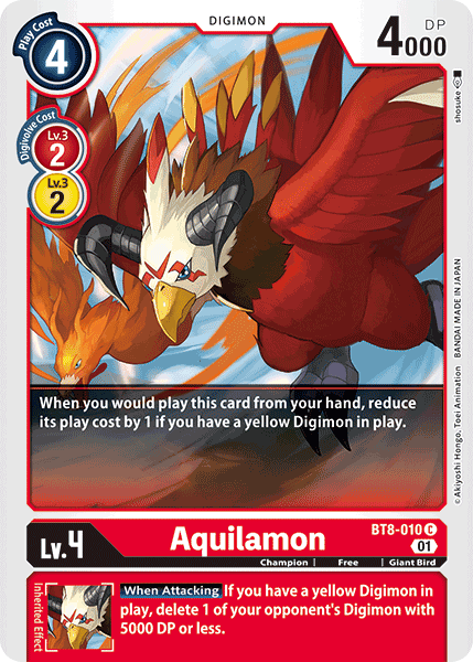 Aquilamon [BT8-010] [New Awakening]