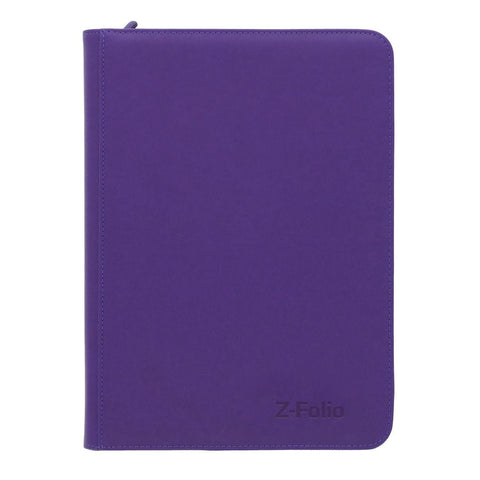 BCW Z-Folio 9-Pocket Album - Purple