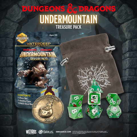 Dungeons & Dragons Undermountain Treasure Packs: Waterdeep Collection