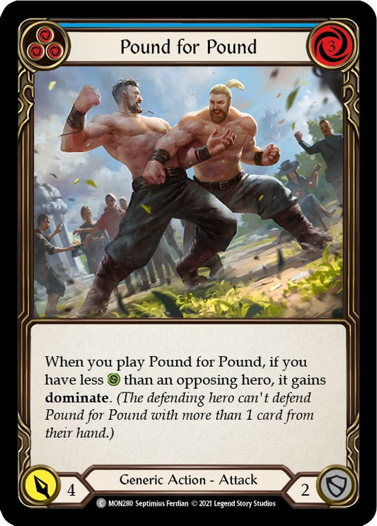 Pound for Pound (Blue)