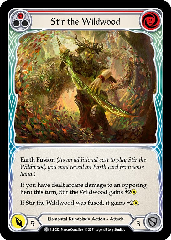 Stir the Wildwood (Red)