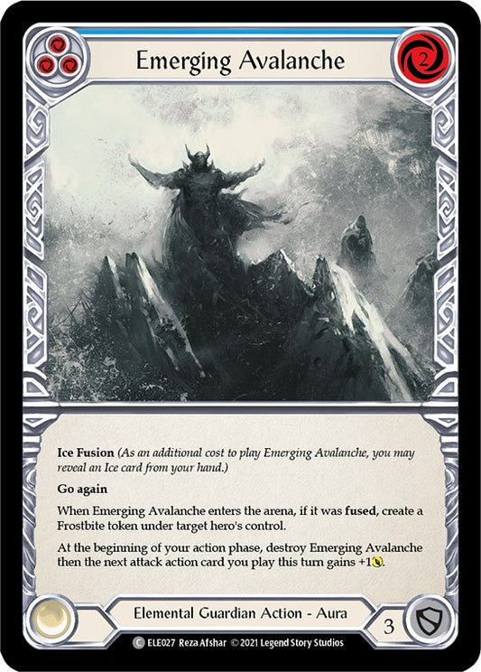 Emerging Avalanche (Blue)