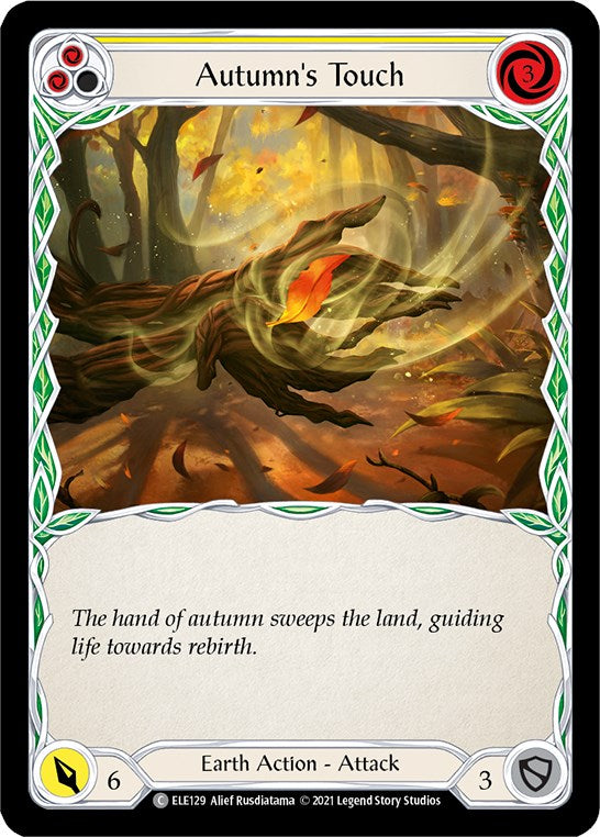 Autumn's Touch (Yellow)