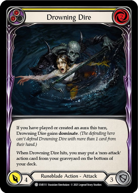 Drowning Dire (Yellow)