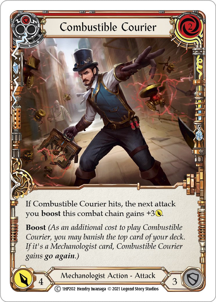 Combustible Courier (Red)