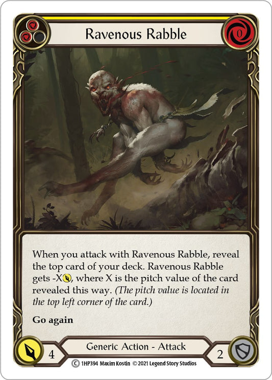 Ravenous Rabble (Yellow)