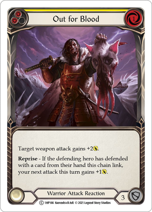 Out for Blood (Yellow)