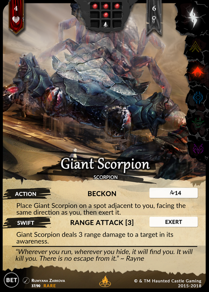Giant Scorpion (BETA)