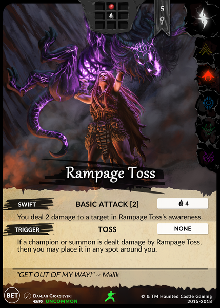 Rampage Toss (BETA)