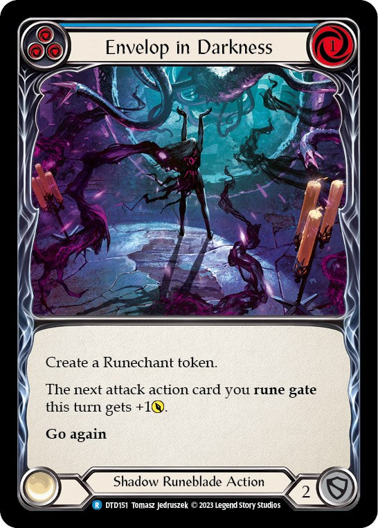 Envelop in Darkness (Blue)