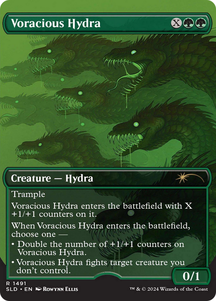 Voracious Hydra (Rainbow Foil) [Secret Lair Drop Series]