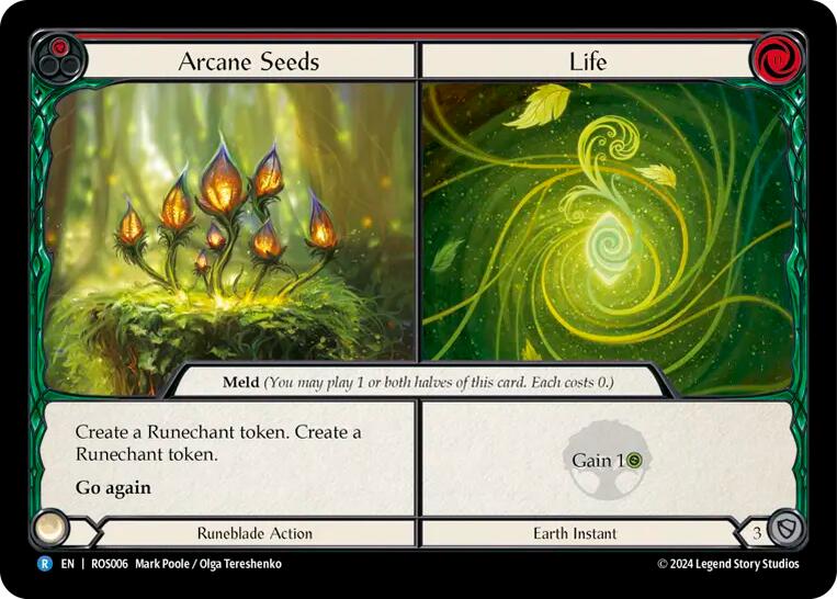 Arcane Seeds // Life