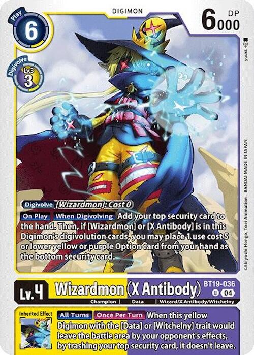 Wizardmon [BT19-036] (X Antibody) [Release Special Booster 2.0]