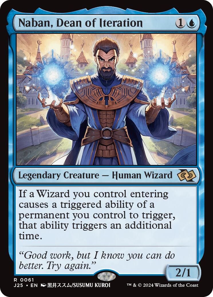 Naban, Dean of Iteration (Anime)