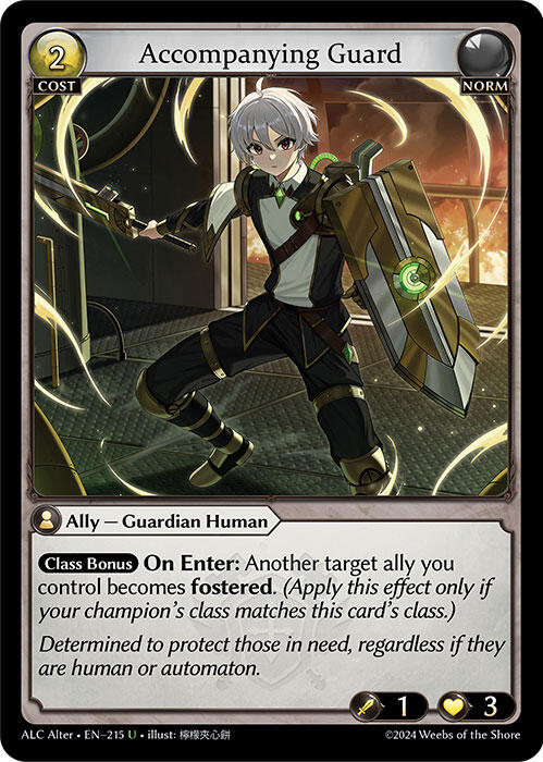 Accompanying Guard