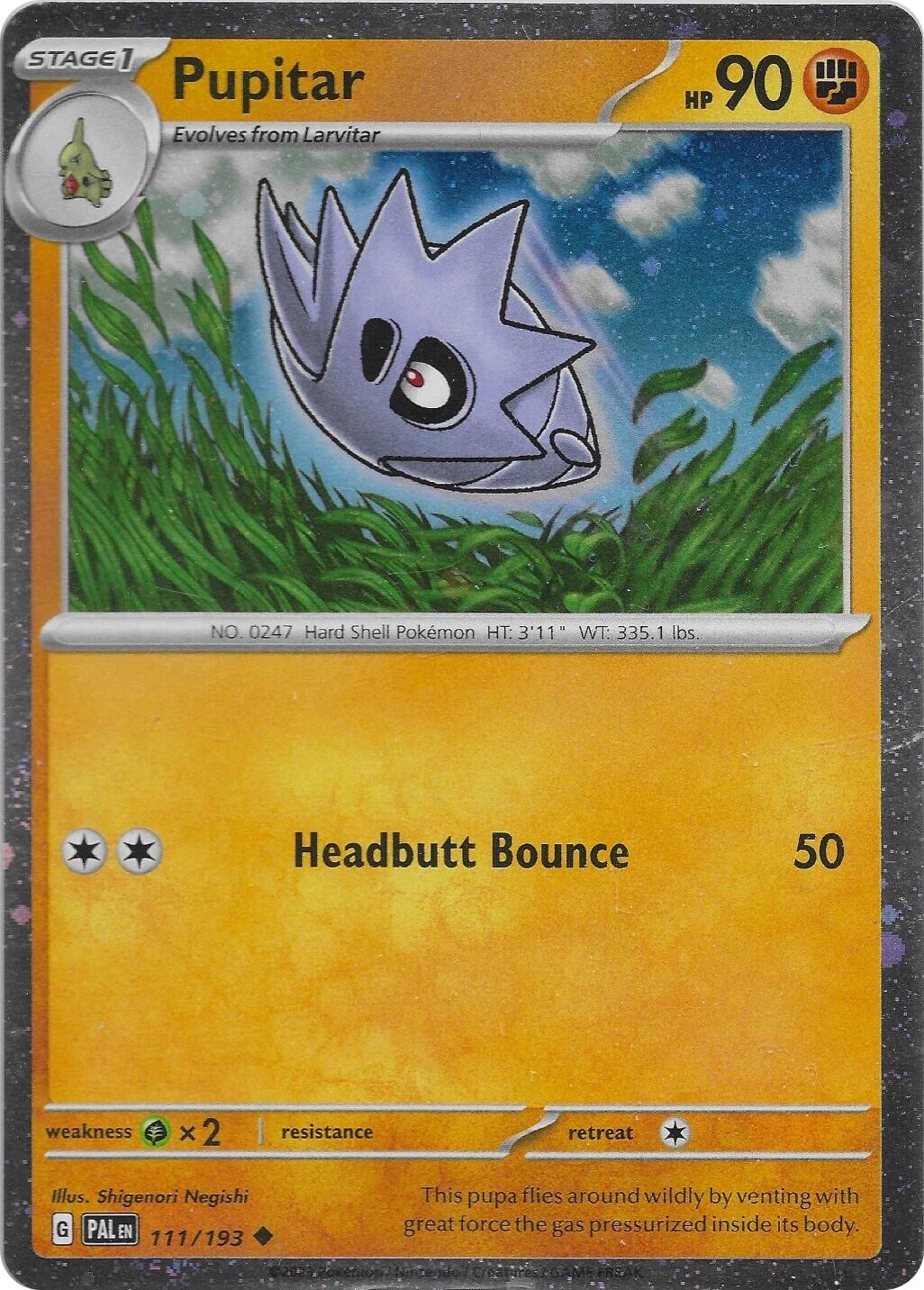 Pupitar - 111/193 (Cosmo Foil)