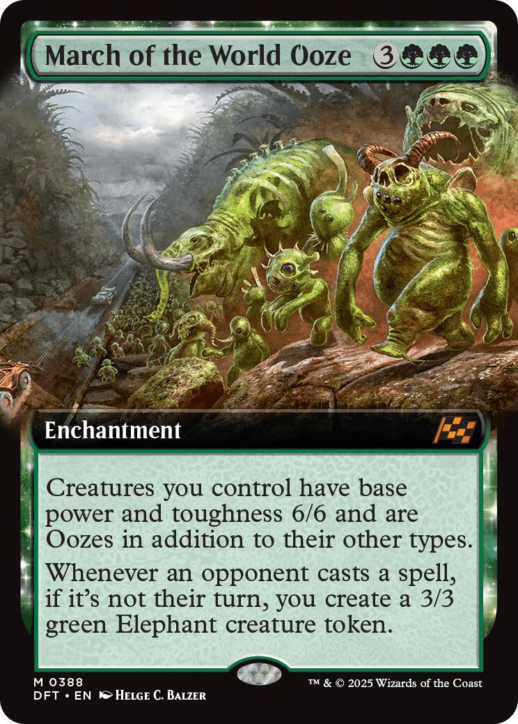 March of the World Ooze (Extended Art)