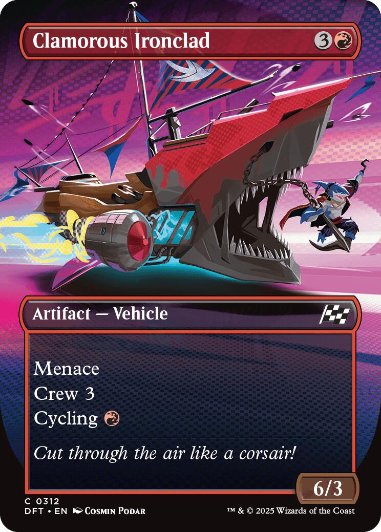 Clamorous Ironclad (Borderless)