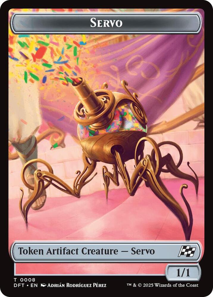 Beast (0010) // Servo Double-Sided Token (Back)