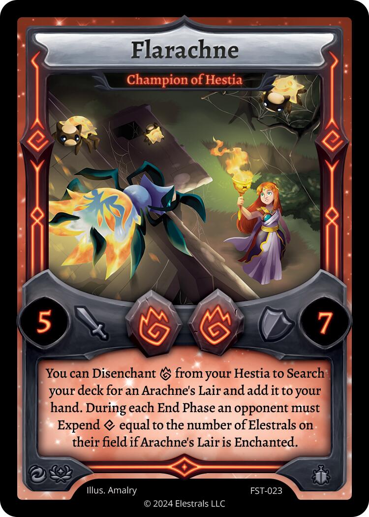 Flarachne - Champion of Hestia