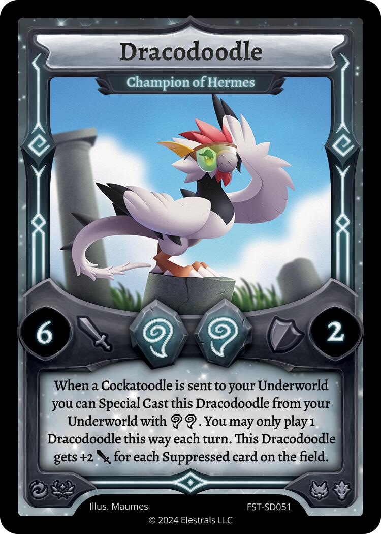 Dracodoodle - Champion of Hermes