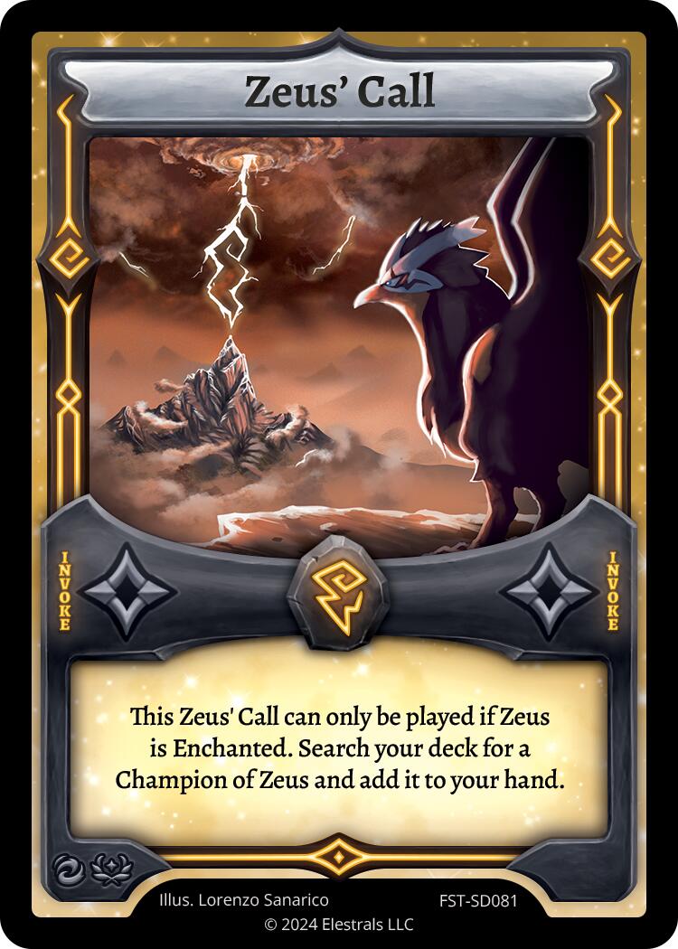 Zeus' Call
