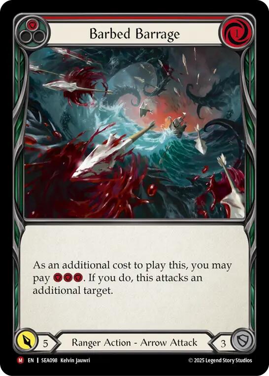Barbed Barrage