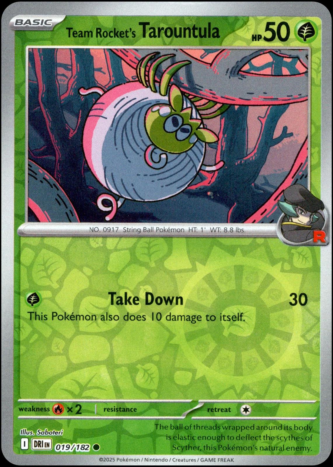 Team Rocket's Tarountula