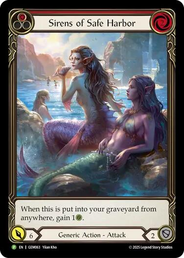 Sirens of Safe Harbor (Red)