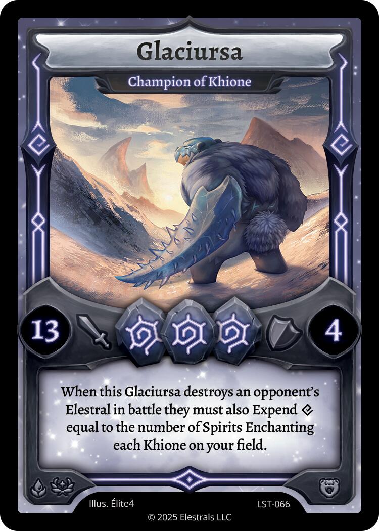 Glaciursa - Champion of Khione