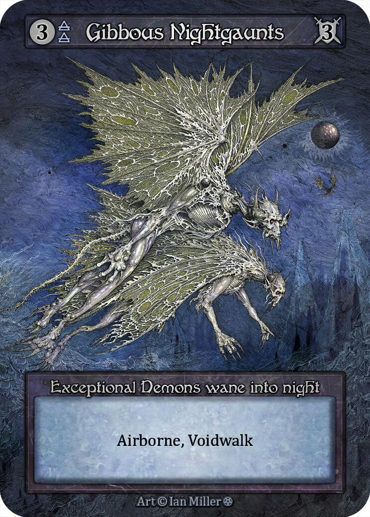 Gibbous Nightgaunts