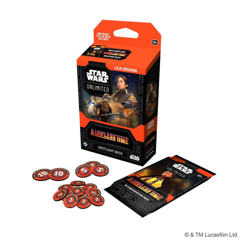 Star Wars: Unlimited - A Lawless Time - Spotlight Deck: Leia Organa [PRE-ORDER]