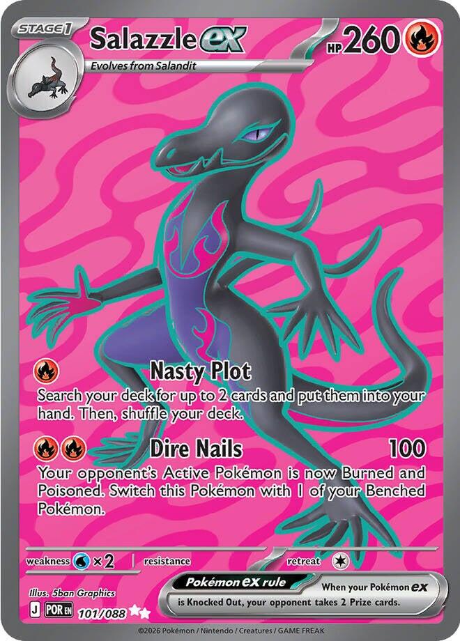 Salazzle ex - 101/088