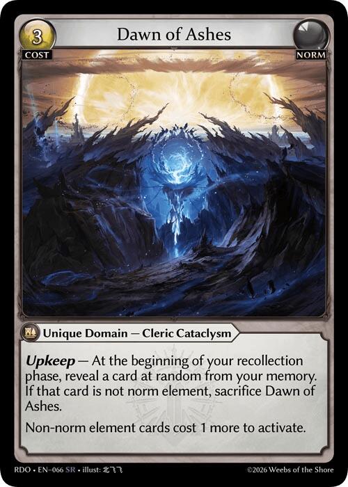 Dawn of Ashes