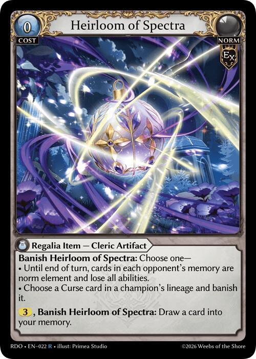 Heirloom of Spectra