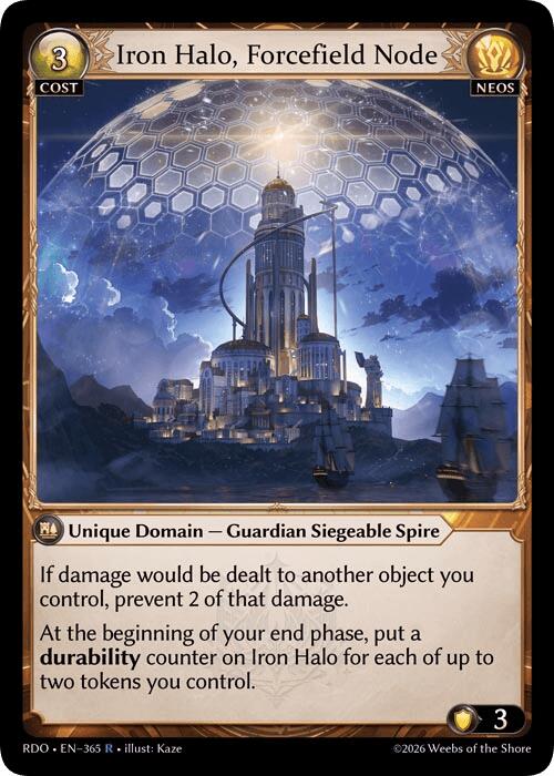 Iron Halo, Forcefield Node