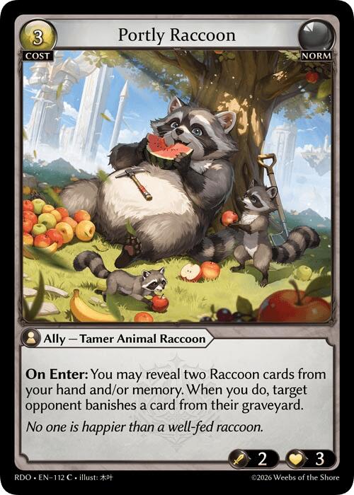 Portly Raccoon