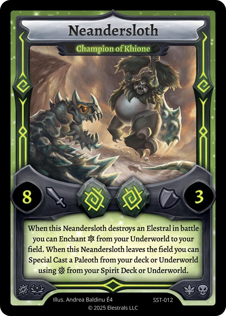 Neandersloth - Champion of Khione